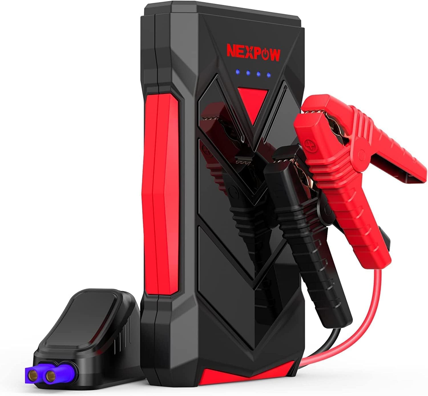 Booster del motocicletta NEXPOW con lampeggiatore LED e connettore USB rapido (1000A)
| Saltatore di sicurezza NEXPOW p