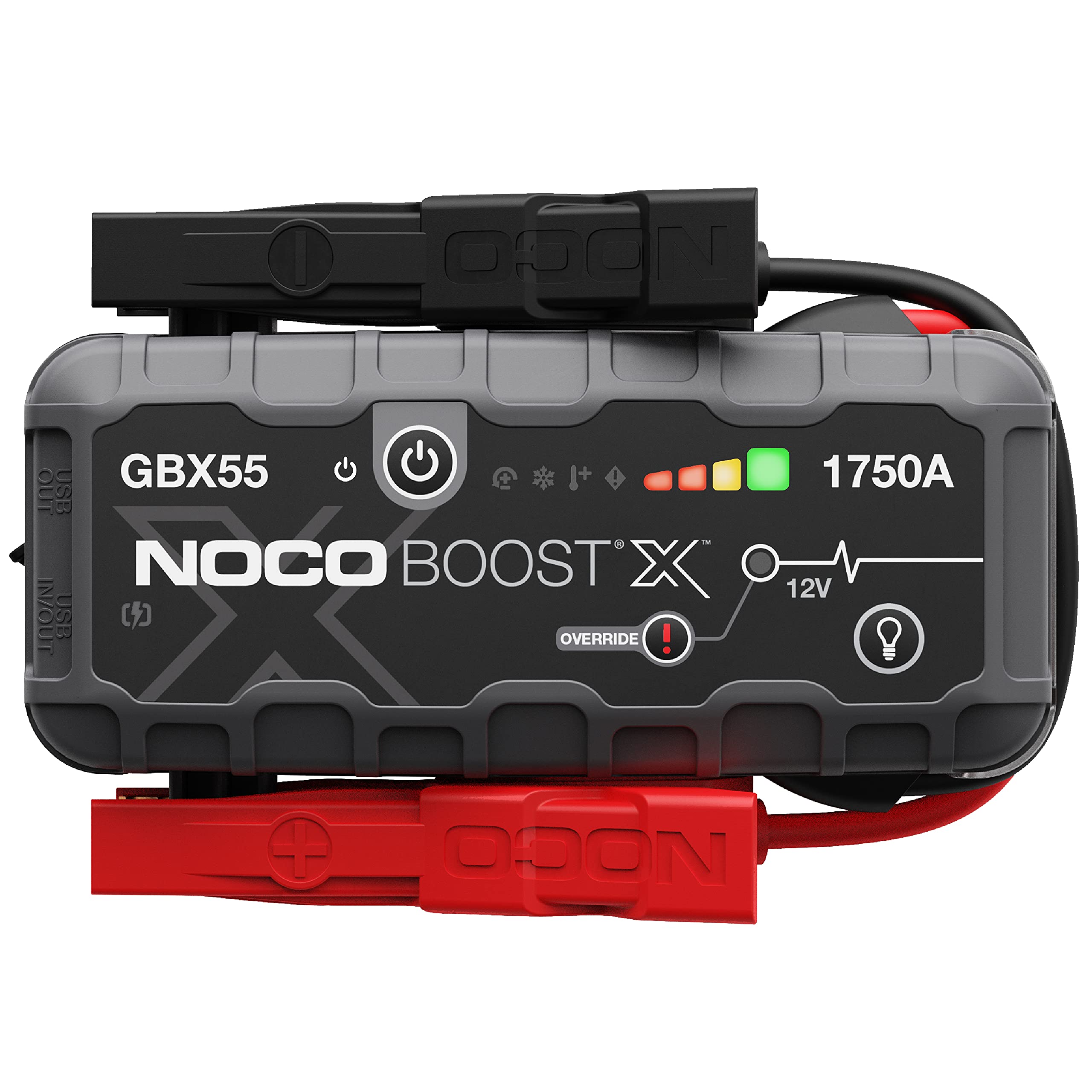  NOCO Boost X GBX55: UltraSafe 1750A Batteria Lithiium Portatile per Rianimar Vechioli - Idoneo per Motori a Benzina fin